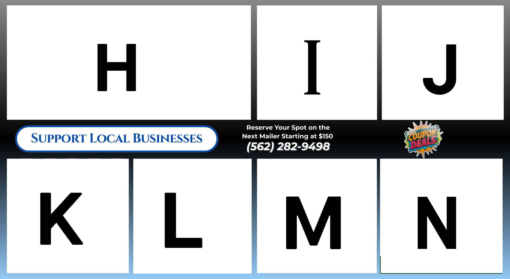 Pick Your Spot Grid H-N