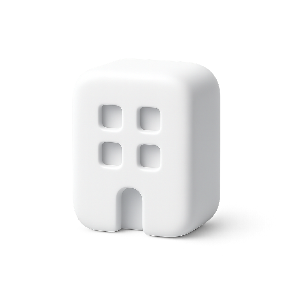 3D Building Icon